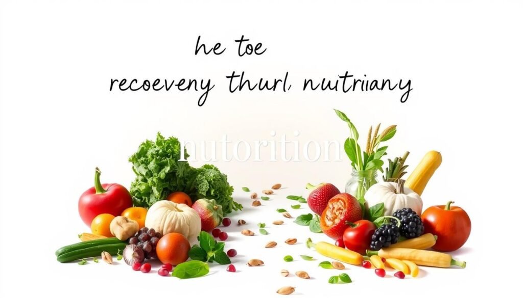 A peaceful image representing the journey of recovery through nutrition A peaceful image representing the journey of recovery through nutrition