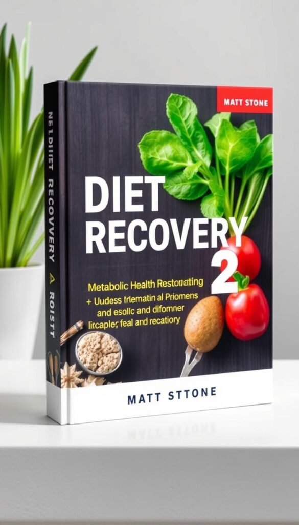 Diet Recovery 2 book cover showing metabolic restoration approach Diet Recovery 2 book cover showing metabolic restoration approach